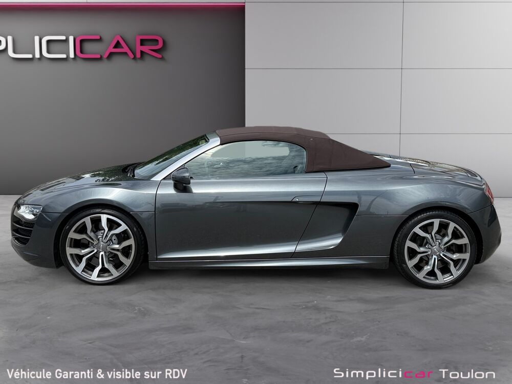R8 SPYDER V10 5.2 FSI 525 QUATTRO R TRONIC 2011 occasion 83210 La Farl&egrave;de