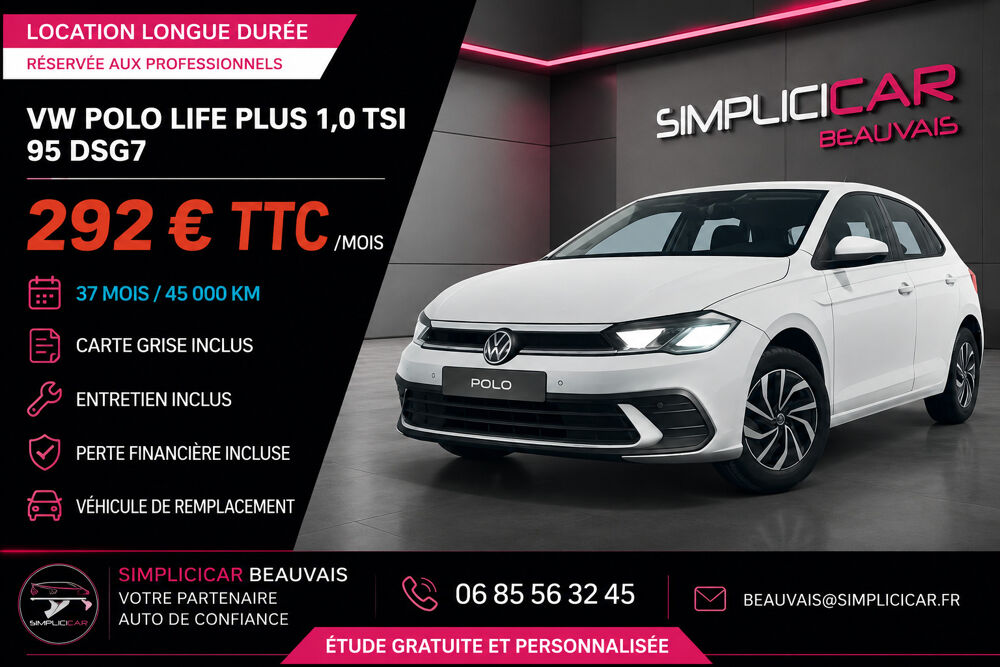 Polo LIFE PLUS 2026 occasion 60000 Beauvais