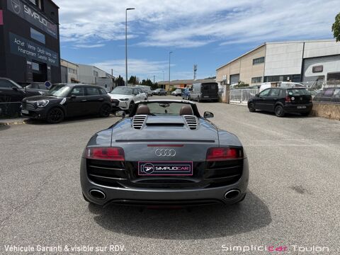 R8 SPYDER V10 5.2 FSI 525 QUATTRO R TRONIC 2011 occasion 83210 La Farl&egrave;de