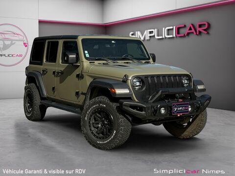 Jeep Wrangler RUBICON 2.2 MULTIJET 200 BVA 2019 occasion Nimes 30900