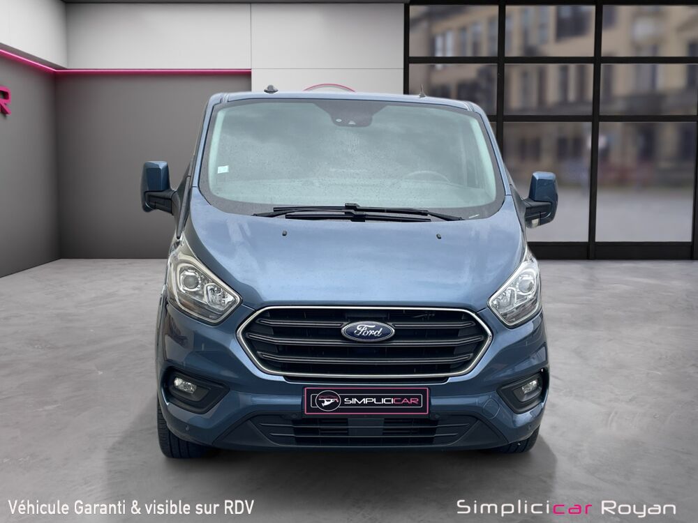 Transit Custom L1H1 2.0 EcoBlue 130 S&S Cabine Approfondie Limited BVA6 7cv 2022 occasion 17200 Saint-Sulpice-de-Royan