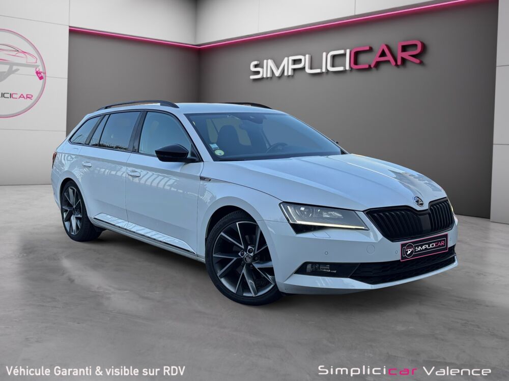 Superb COMBI 2.0 TDI 190 SPORT LINE 4X4 DSG7 2019 occasion 26000 Valence