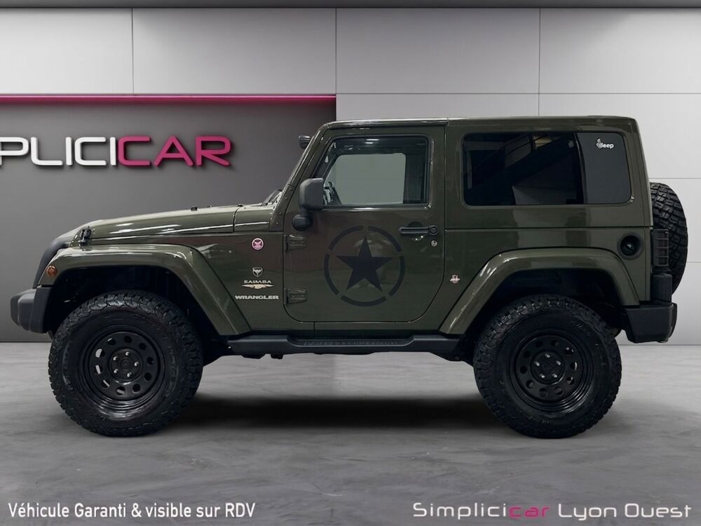 Wrangler 2.8 CRD 200 SAHARA 2015 occasion 69530 Brignais