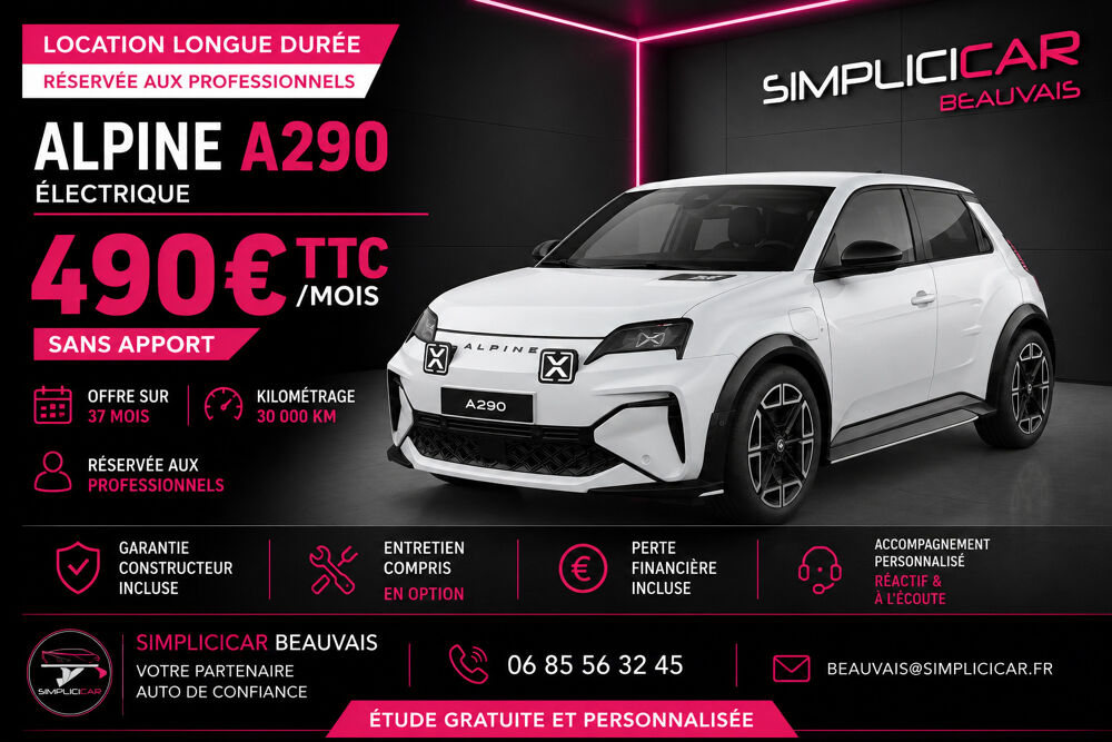 Alpine ALPINE A290 2026 occasion 60000 Beauvais
