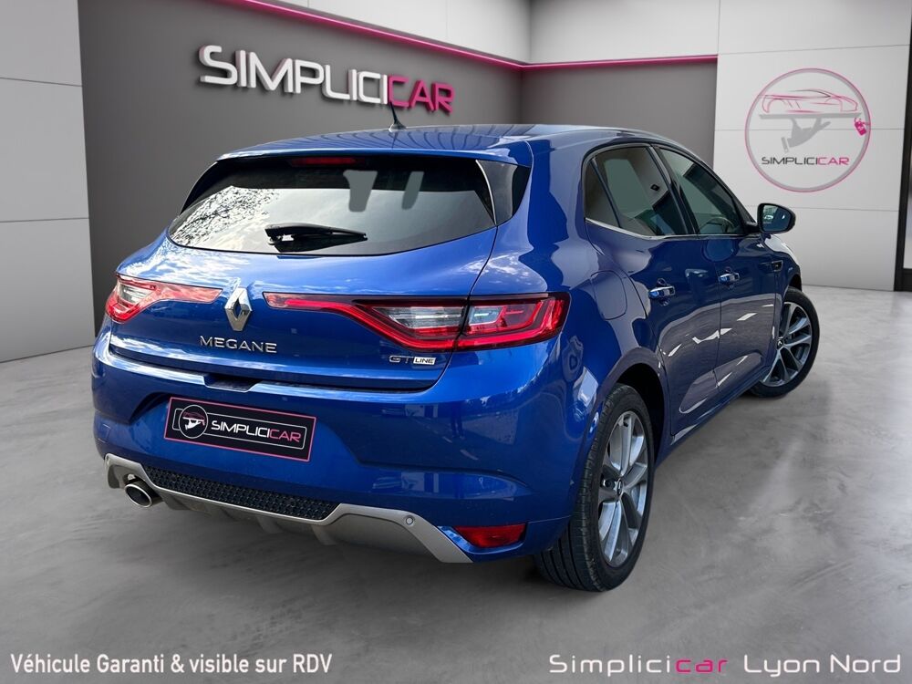 M&eacute;gane RENAULT MEGANE 1.6 DCI 130 GT LINE 2017 occasion 69730 Genay