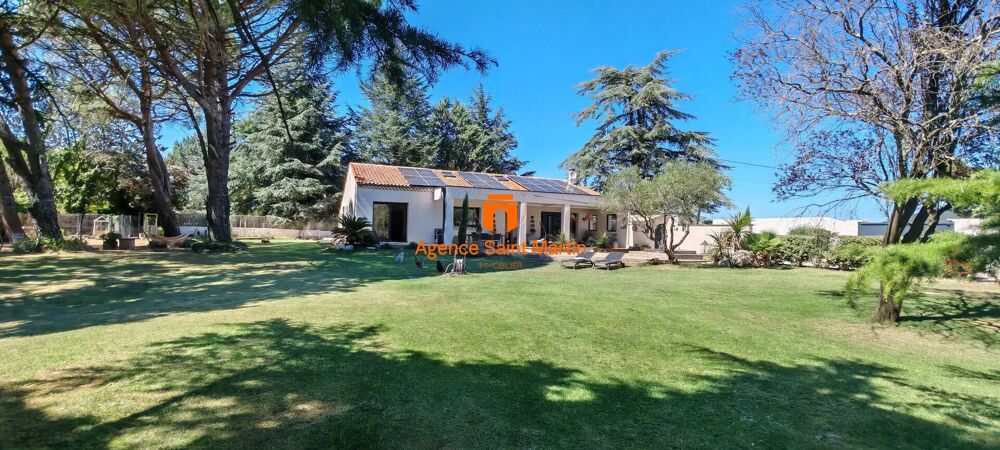 Vente Maison À quelques minutes de Montélimar ? Superbe villa de plain-pied rénovée avec parc arboré et jacuzzi Montélimar