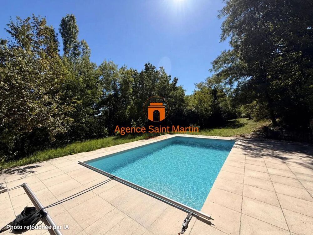 Ancienne ferme de caractère - 230 m² sur 2 ha avec piscine à Rochemaure