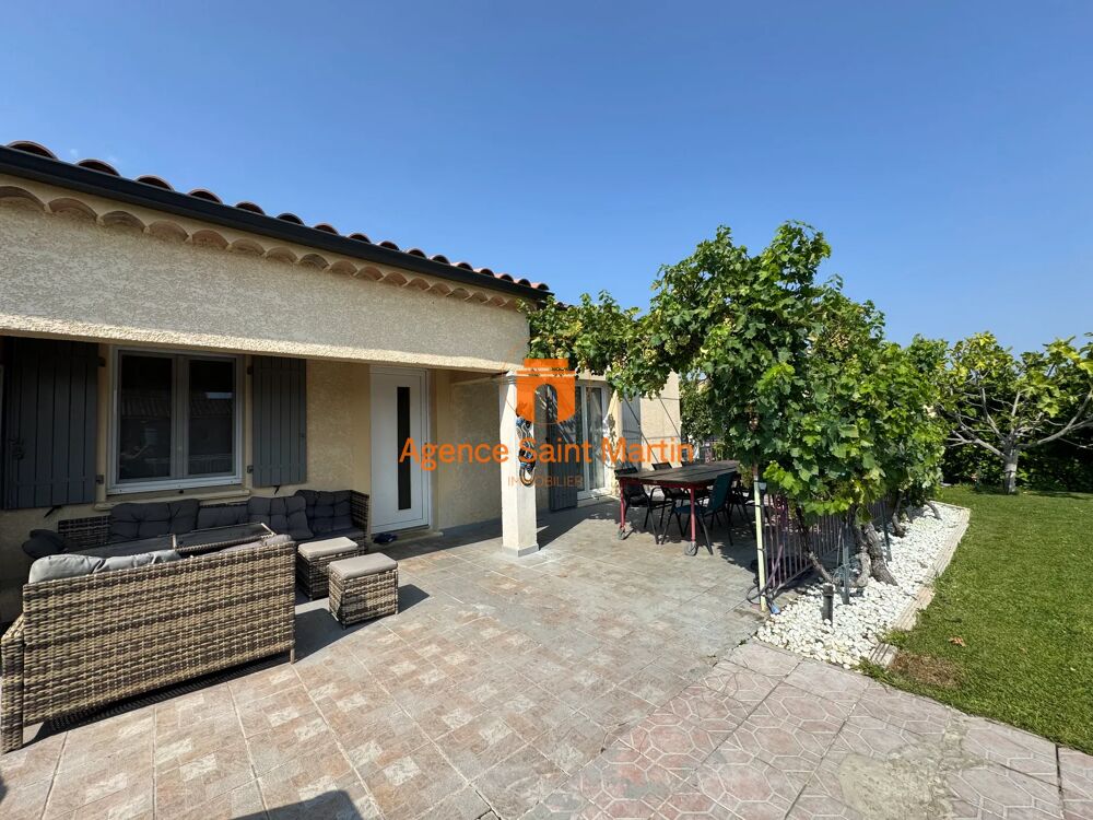 Maison de plain-pied de 122 m² hab sur un Terrain de 588 m² à 5 minutes de la centrale du Tricastin