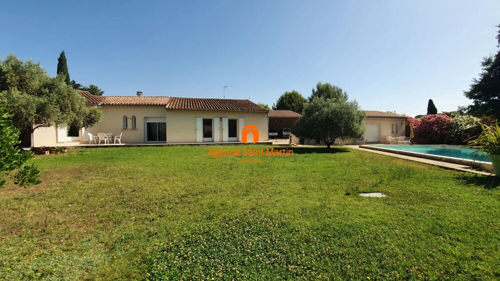 Vente Maison Maison de Plain Pied de 220m² avec Piscine Rochemaure