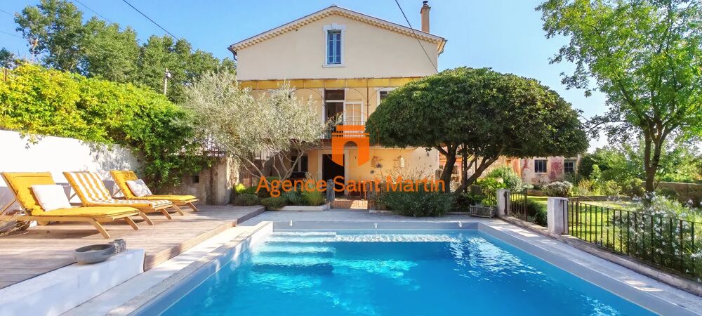 Vente Maison Maison de caractère des années 1930 – 137 m² – Cadre exceptionnel au cœur des vignes Le teil