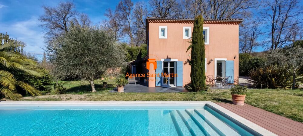 Bastide de caractère ! Construction 2007 de 200 m² . Vue dégagée, terrasses ombragées, piscine