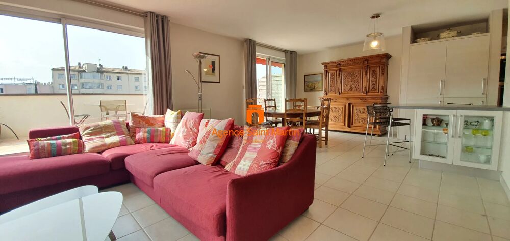 Appartement en toit terrasse quartier Saint martin Montelimar