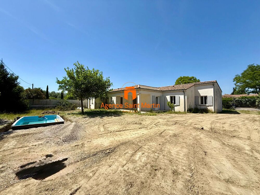 Vente Maison Villa de plain-pied - 5 pièces de 114 m2 - Jardin et Piscine Montelimar