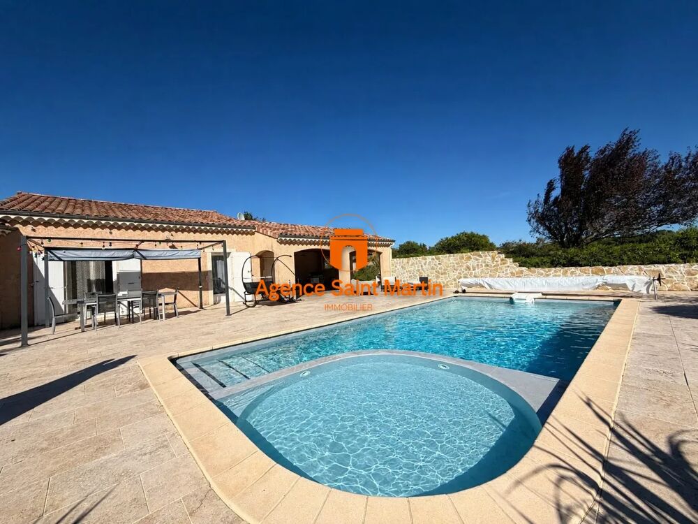 Maison de plain pied avec Piscine