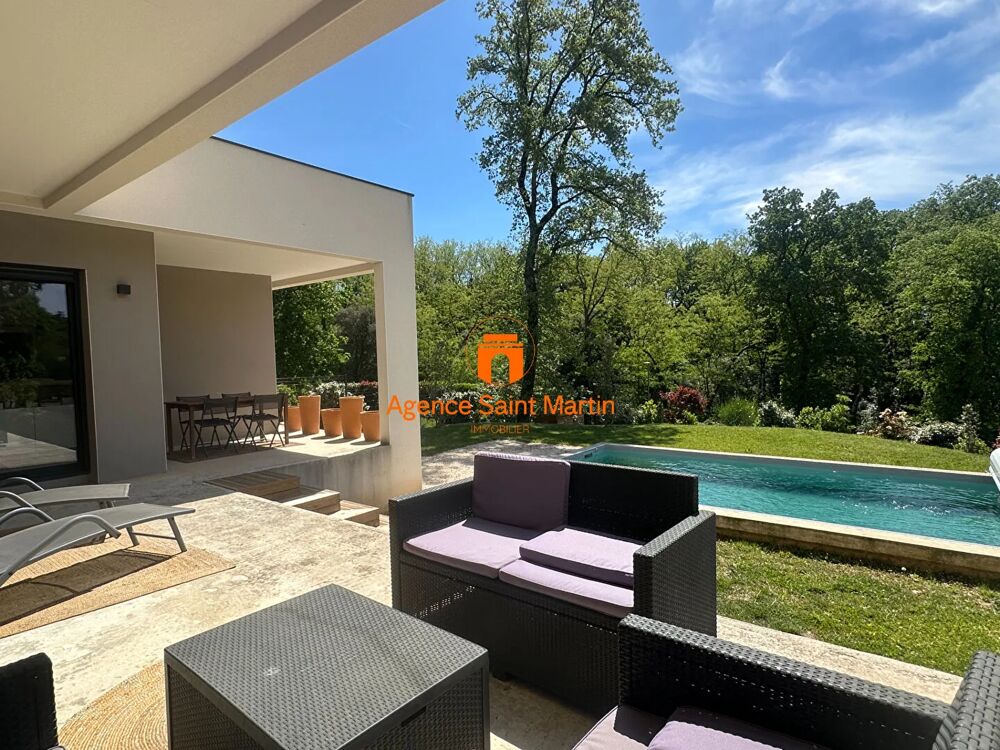 Vente Maison Belle Villa Contemporaine de 160m² avec Piscine, Garage et Dépendance Montélimar