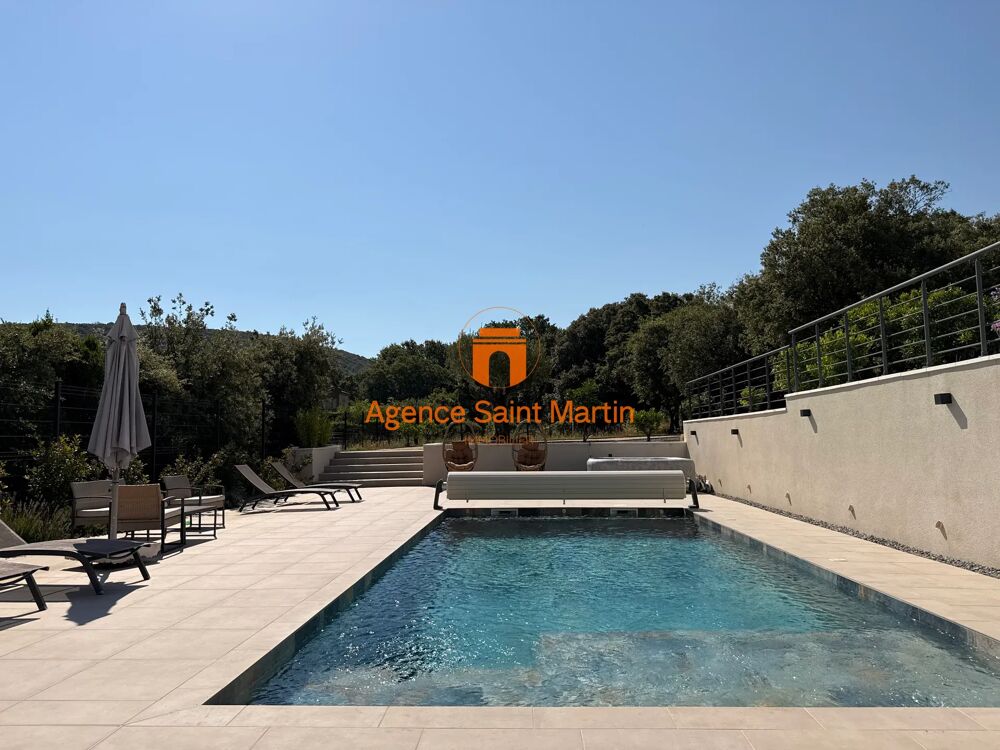 Vue dégagée, Villa récente avec Piscine