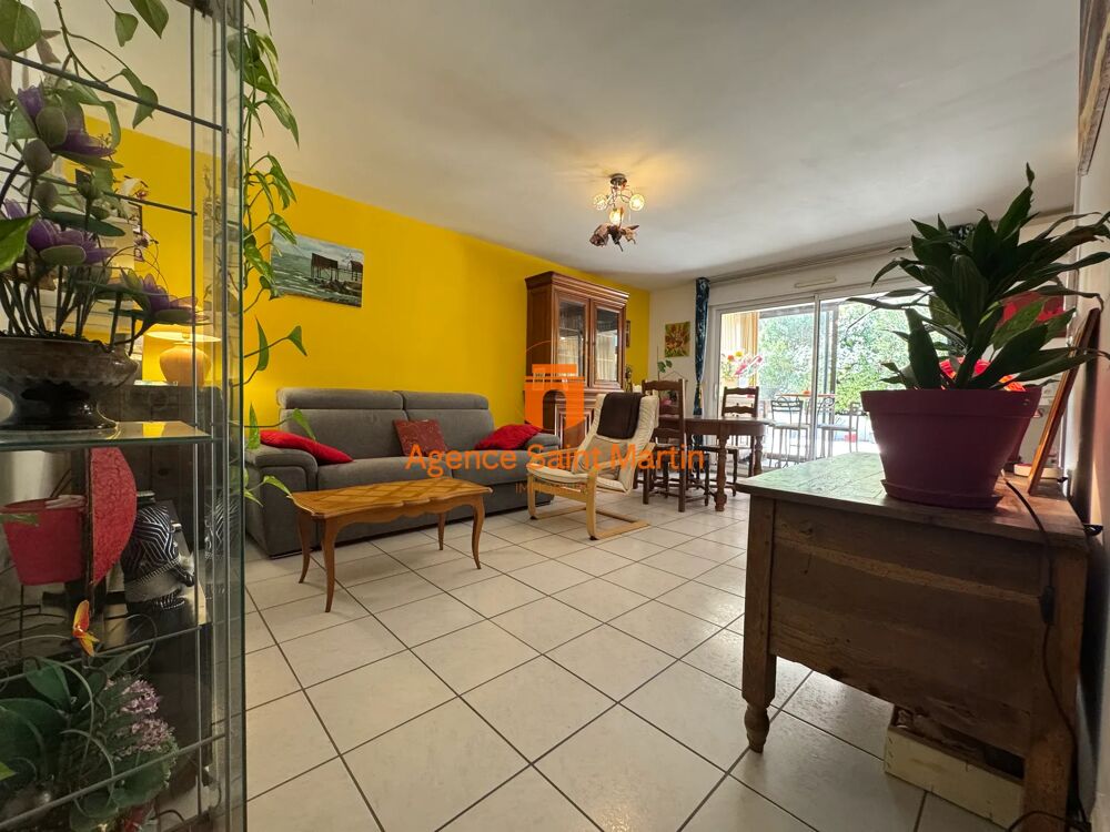 À deux pas des Allées Provençales  T3 de 72,5 m² avec véranda, terrasse, jardin et garage double