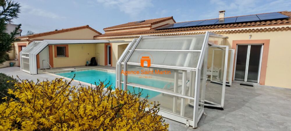Vente Maison Villa contemporaine 166 m², piscine, suite parentale, garage, quartier recherché Montelimar
