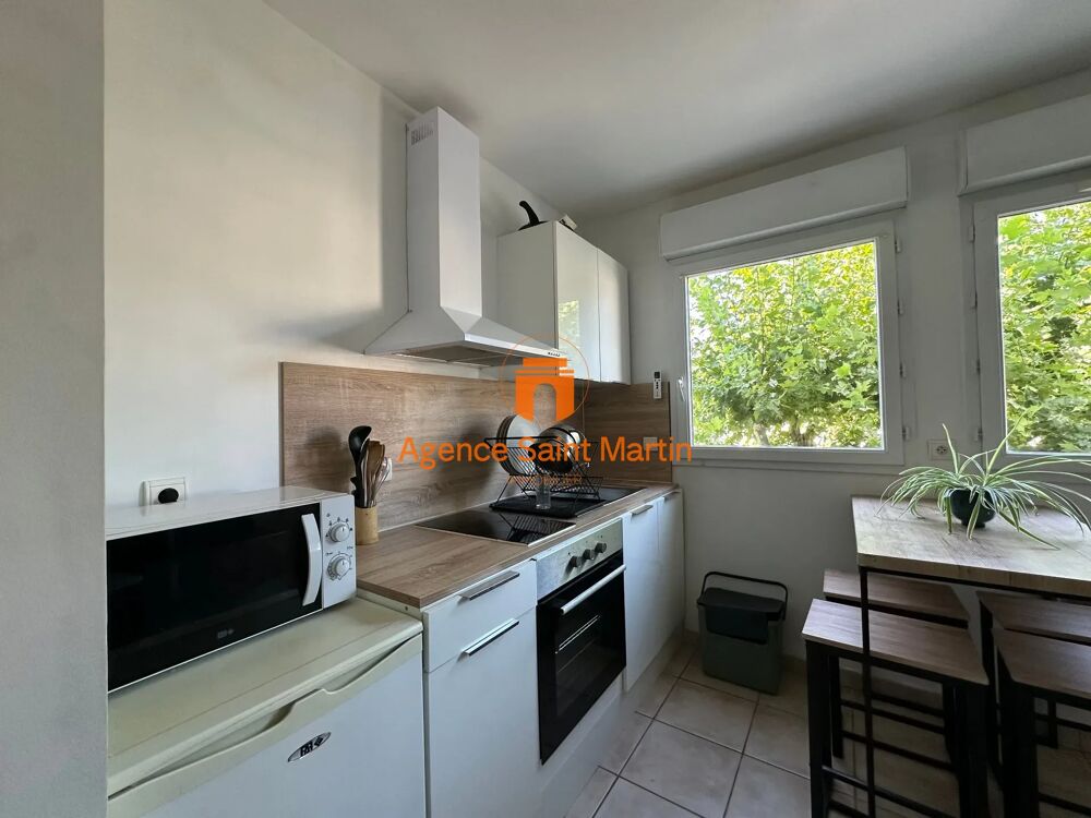Montélimar, T2 meublé de 27m2
