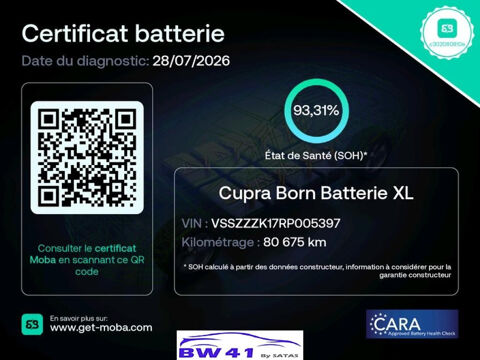 Born 230ch - batterie XL VZ 2023 occasion 41250 Neuvy