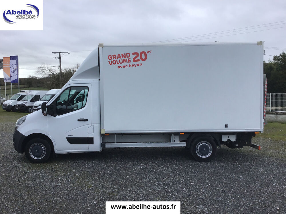 Movano L3H1 2.3 CDTI 145 20M3+HAYON 3PL 2020 occasion 32230 Marciac
