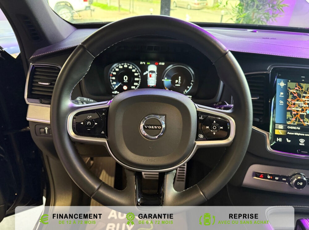 XC90 Recharge T8 AWD 310+87 ch Geartronic 8 7pl R-Design 2021 occasion 94100 Saint Maur des Foss&eacute;s