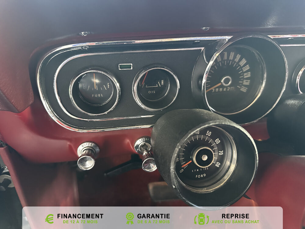 Mustang V8 FASTBACK 4.7L 289ci 225ch 1966 occasion 94100 Saint Maur des Foss&eacute;s