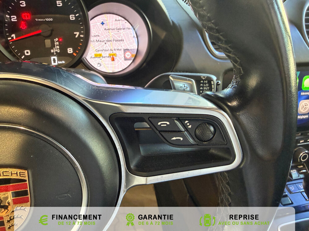 Boxster 2.0i 300 ch PDK FRANCAISE ENTRETIEN PORSCHE 2019 occasion 94100 Saint Maur des Foss&eacute;s