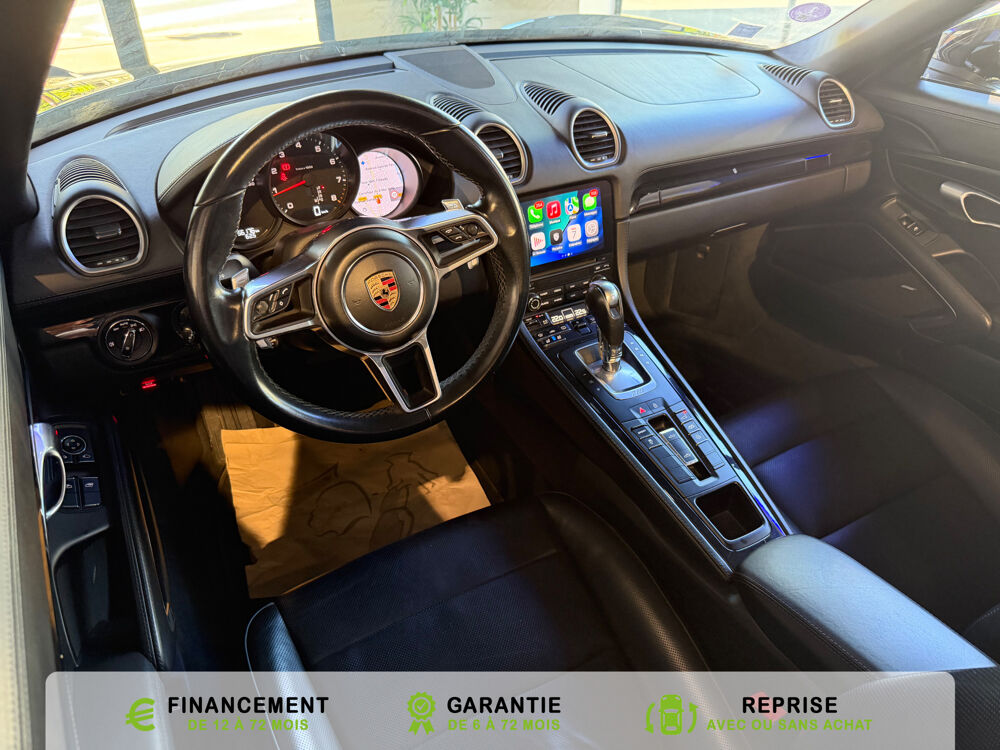Boxster 2.0i 300 ch PDK FRANCAISE ENTRETIEN PORSCHE 2019 occasion 94100 Saint Maur des Foss&eacute;s