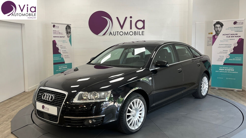 A6 2.7 V6 TDi 180 Quattro Ambition Luxe Tiptronic - PREMI&Egrave;RE MA 2006 occasion 61000 ALENCON