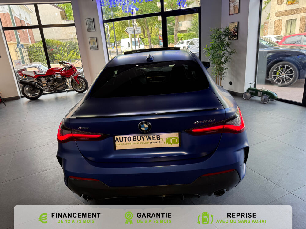 S&eacute;rie 4 COUPE 430 D XDRIVE 286CH M SPORT/ Entretien BMW / Full optio 2021 occasion 94100 Saint Maur des Foss&eacute;s