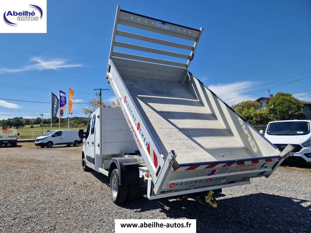 Master BENNE+COFFRE L4 RJ 3T5 2.3 BLUE DCI 130 EVIE CONFORT 6PL 2022 occasion 32230 Marciac