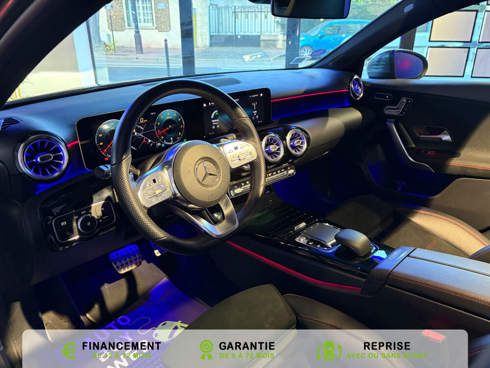 Classe A 200 7G-DCT AMG Line / PACK PREMIUM PLUS / ENTRETIEN MERCEDES 2019 occasion 94100 Saint Maur des Foss&eacute;s