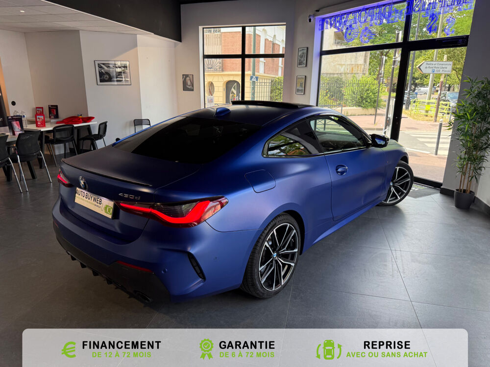 S&eacute;rie 4 COUPE 430 D XDRIVE 286CH M SPORT/ Entretien BMW / Full optio 2021 occasion 94100 Saint Maur des Foss&eacute;s