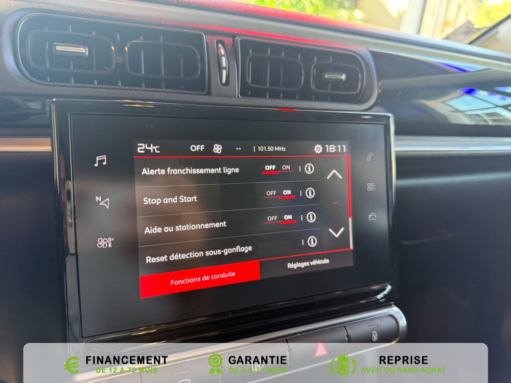 C3 PureTech 83 ch BVM5 Plus / TVA R&eacute;cup&eacute;rable 2024 occasion 94100 Saint Maur des Foss&eacute;s