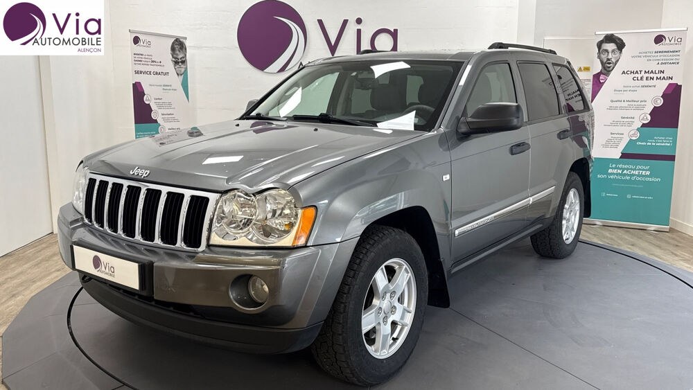 Grand Cherokee 3.0 CRD 218 Laredo - BOITE AUTOMATIQUE - ATTELAGE 2007 occasion 61000 ALENCON