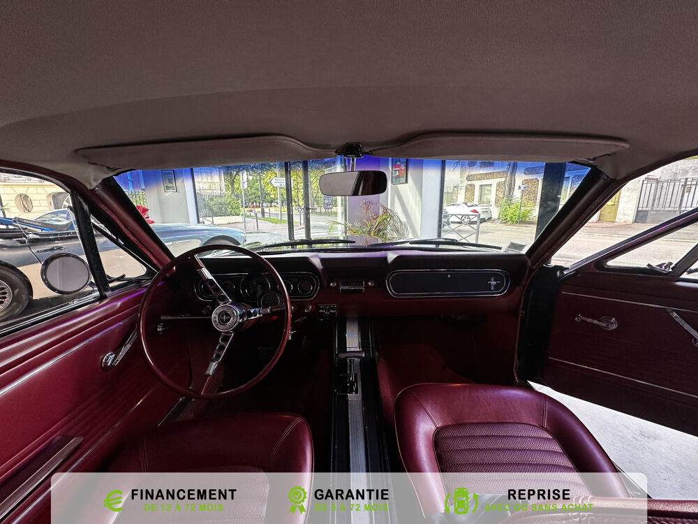 Mustang V8 FASTBACK 4.7L 289ci 225ch 1966 occasion 94100 Saint Maur des Foss&eacute;s