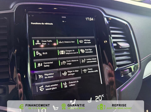 XC90 Recharge T8 AWD 310+87 ch Geartronic 8 7pl R-Design 2021 occasion 94100 Saint Maur des Foss&eacute;s