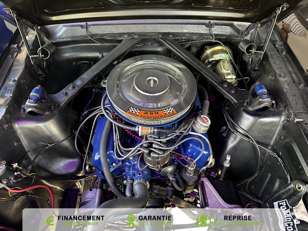 Mustang V8 FASTBACK 4.7L 289ci 225ch 1966 occasion 94100 Saint Maur des Foss&eacute;s