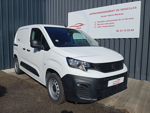 Peugeot Partner PARTNER FOURGON STANDARD 650 KG BLUEHDI 100 S&S BVM6 ASPHALT 2021 occasion Saint-Georges-d'Espéranche 38790