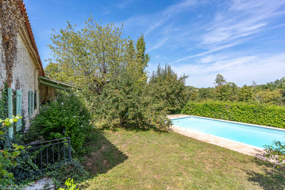 Maison de campagne en pierre du XVII? siècle avec piscine À 5 minutes de Villeneuve-sur-Lot