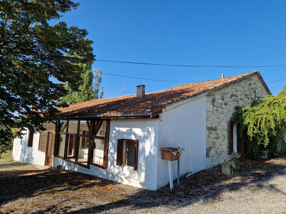 Vente Maison Proche VILLERÉAL, EN PLEINE CAMPAGNE, ancienne ferme à rénover...potentiel intéressant ! St eutrope de born
