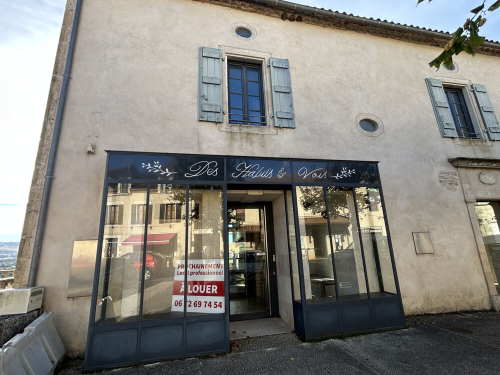   Local commercial de 166m2 au coeur de Puy-l'Evêque 