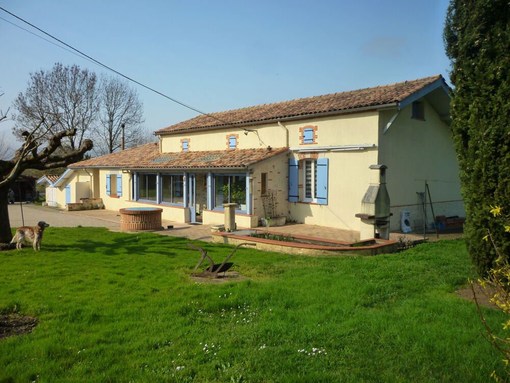 A VENDRE - MAISON DE PLAIN PIED EN PIERRES 130 M2 - VILLENEUVE SUR LOT