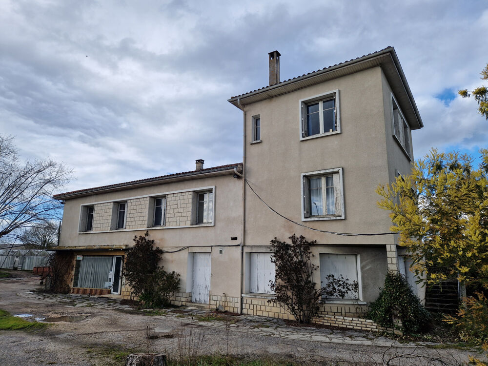 Vente Maison SPECIAL INVESTISSEUR - proche Rond point - ENSEMBLE IMMOBILIER bureaux et habitation - Terrain zone agricole Bias