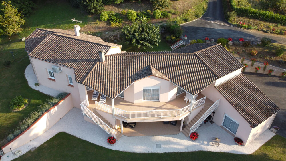 Vente Maison BELLE VILLA CONTEMPORAINE  AVEC VUE PANORAMIQUE Penne d agenais