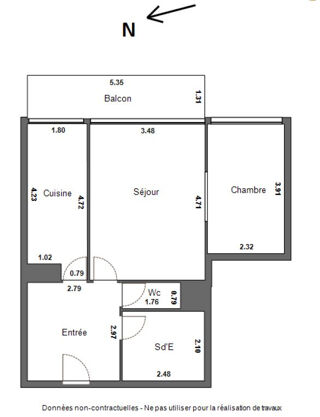  Appartement à vendre 2 pièces 52 m²