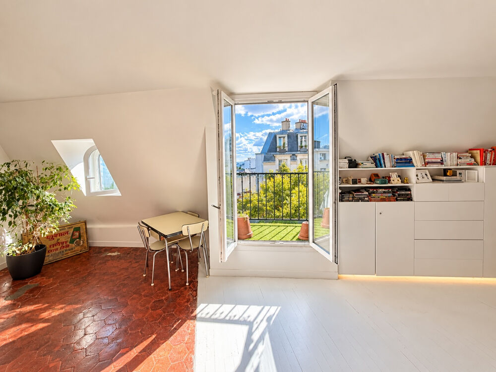 Vente Appartement METRO JOURDAIN Dernier étage vue dégagée avec Balcon Paris 20