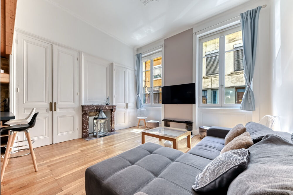 Vente Appartement RARE LYON 4 Plateau Croix Rousse duplex canuts 103m2 au sol terrasse Lyon 4