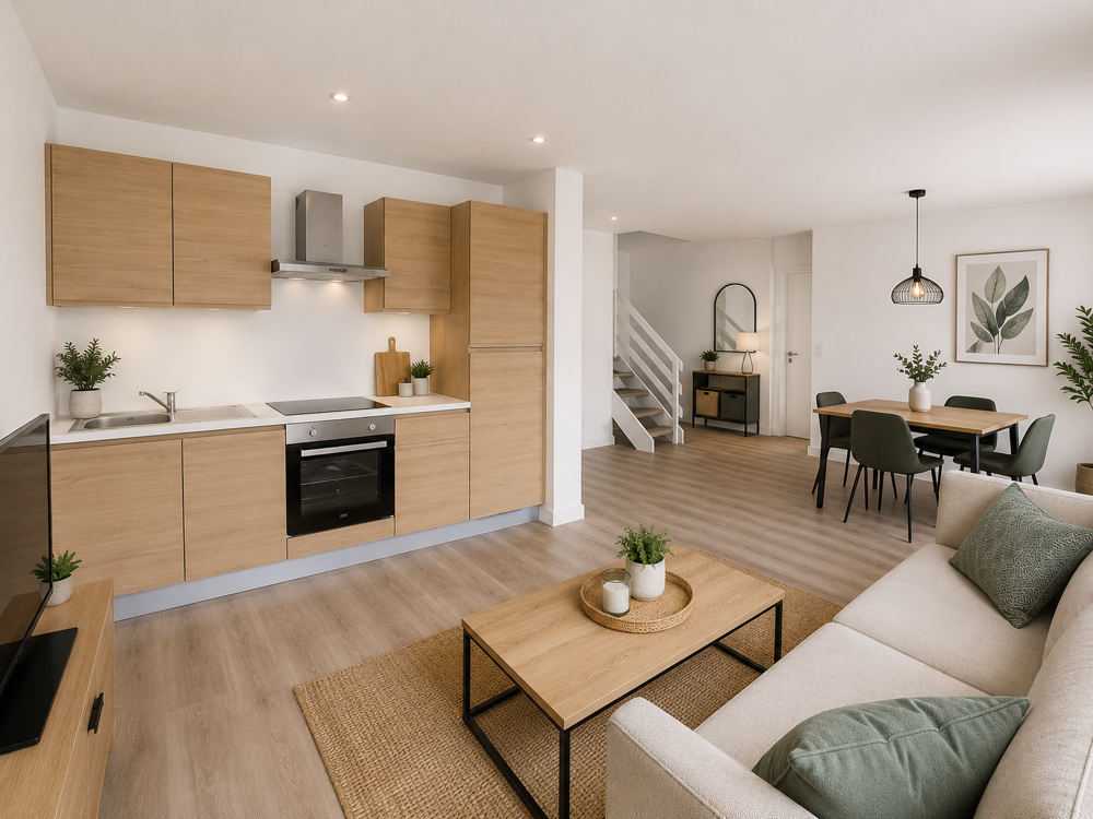 APPARTEMENT 3 CHAMBRES EN CENTRE-VILLE